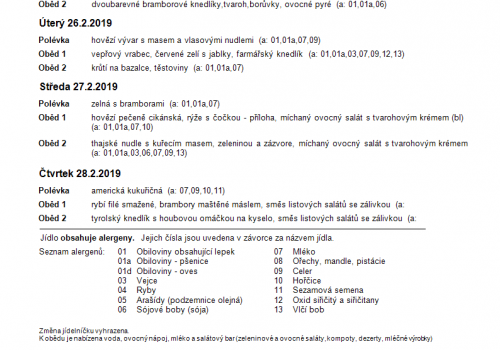 Únor 2019